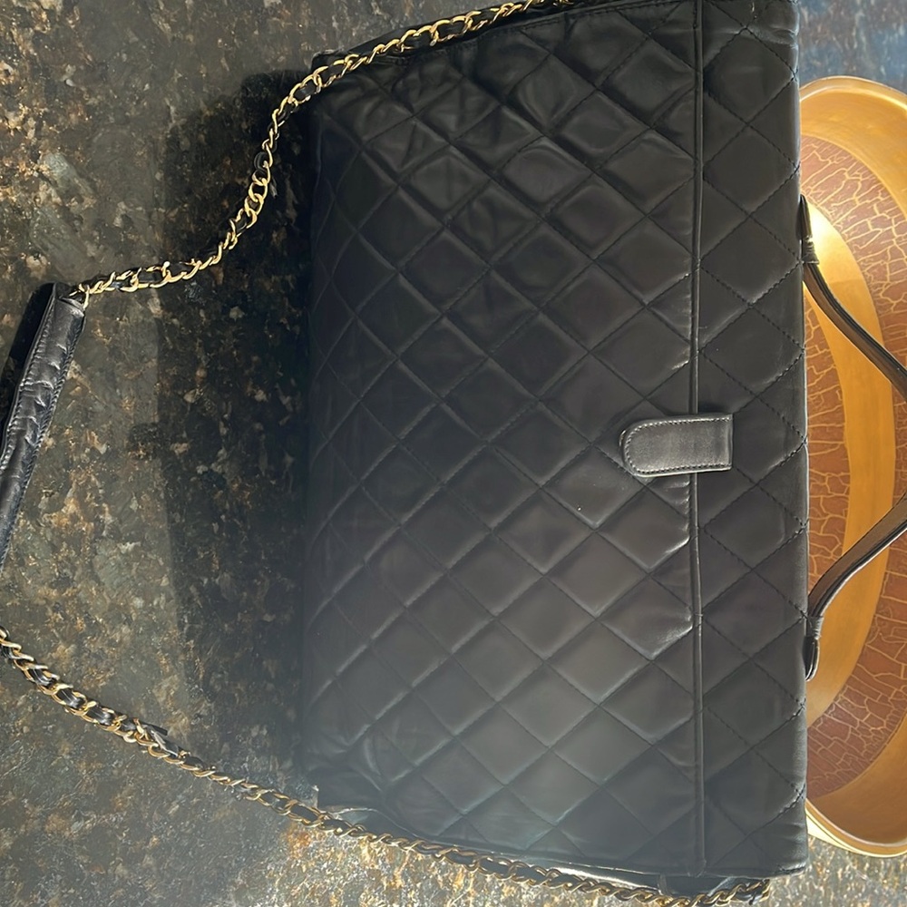 Vintage from 70s authentic Chanel briefcase - Picture 2 of 9